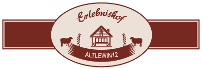 Erlebnisbauernhof Altlewin 12 Logo - zurück zur Startseite